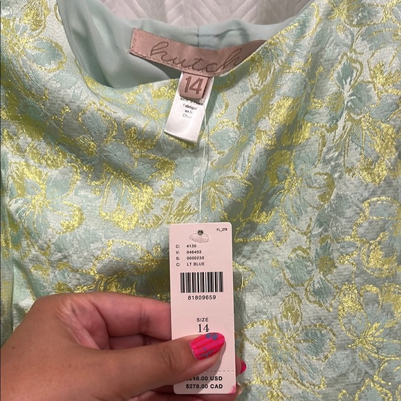 Hutch Jacquard Train Dress NWT - Picture 6 of 7